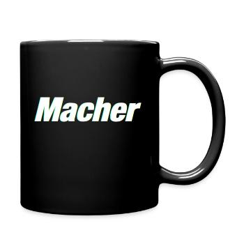 Macher - Tasse einfarbig - Schwarz - Rechts