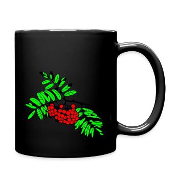 Cendres de montagne - Mug uni - noir - Droite