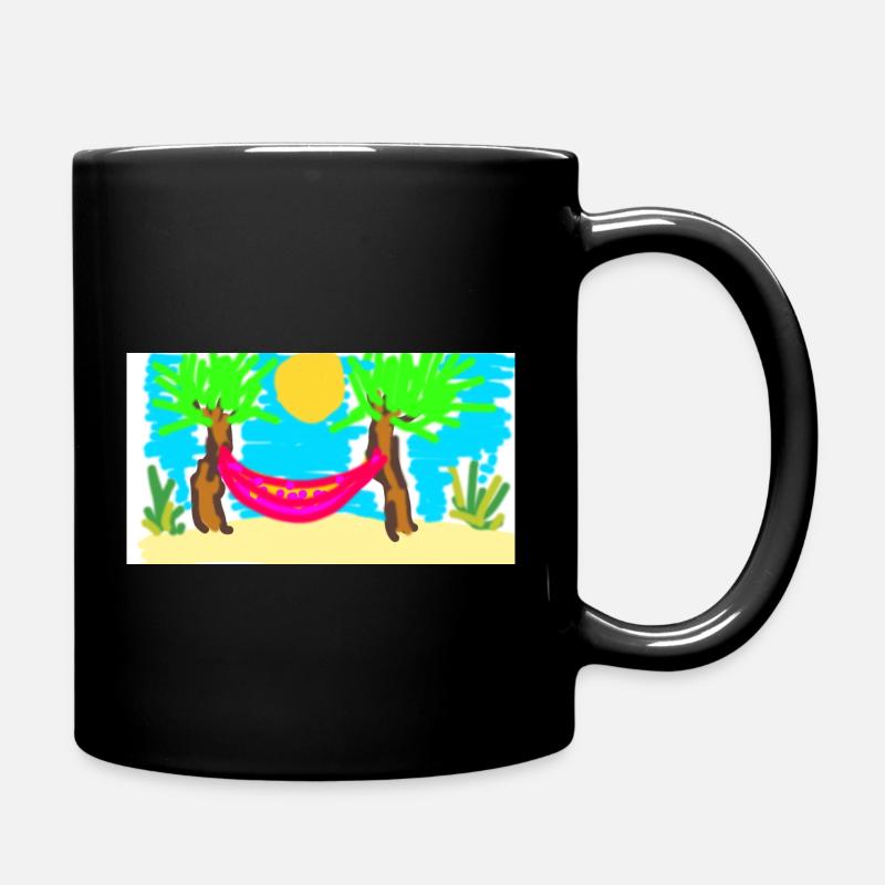 Hängematte - Tasse einfarbig - Schwarz