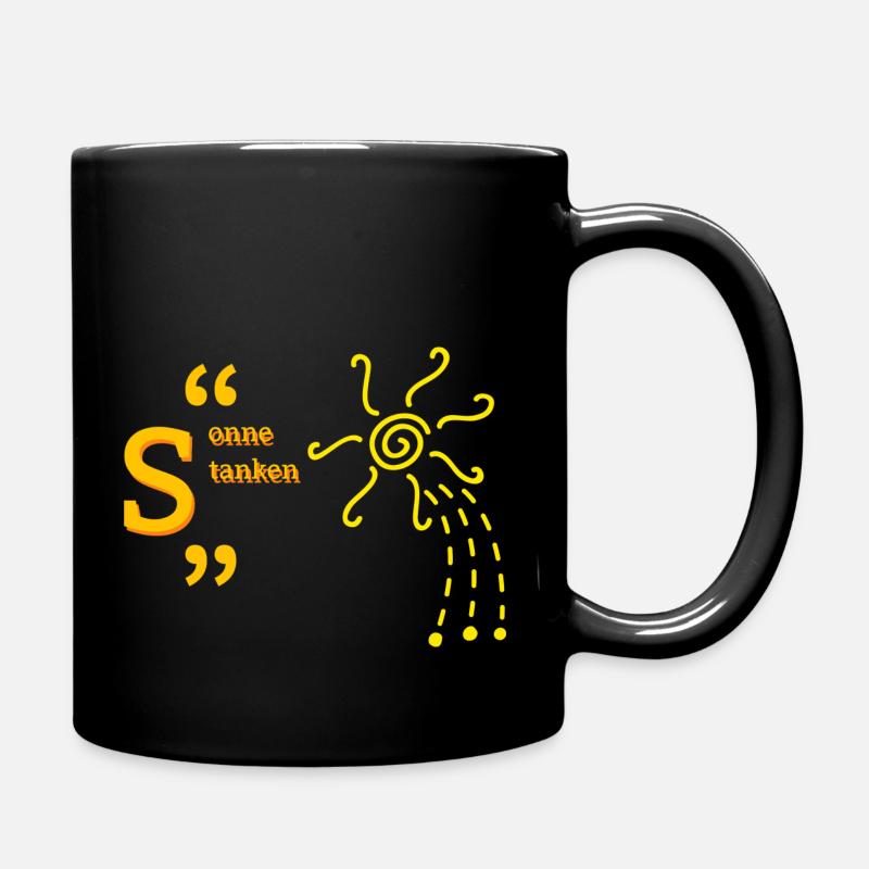 sun - Full Colour Mug - black