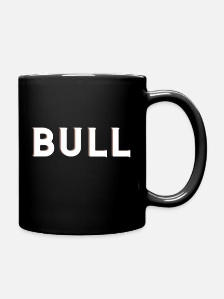 Taurus, Text,Logo Design, - Full Colour Mug - black