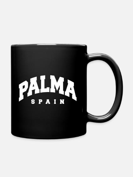 Palma - Mug uni - noir