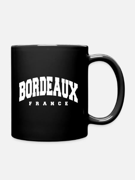 Bordeaux - Mug uni - noir