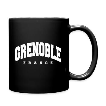 Grenoble - Full Colour Mug - black - Right