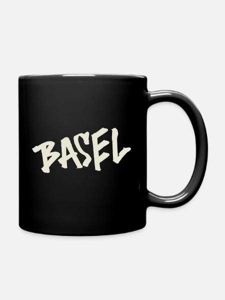 Basel - Tasse einfarbig - Schwarz