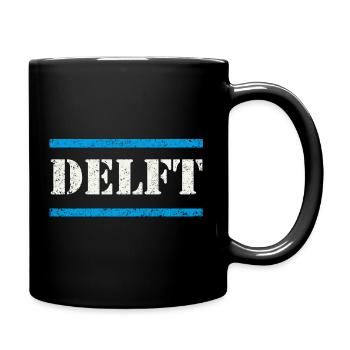 Delft - Full Colour Mug - black - Right