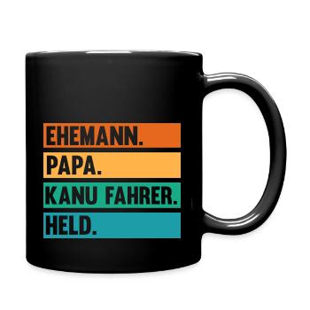 Schullehrerin Lehrerin - Tasse einfarbig - Schwarz - Rechts