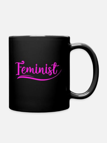 Féministe - Mug uni - noir
