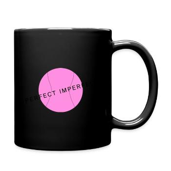 Perfect Imperfect - Tasse einfarbig - Schwarz - Rechts