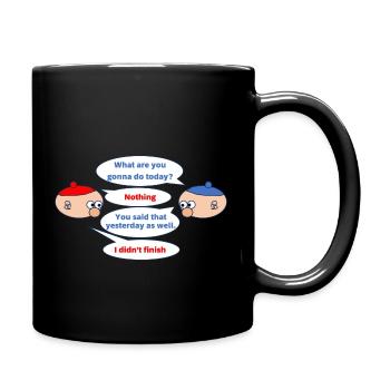Do today - Full Colour Mug - black - Right