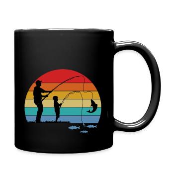 Fishing Sports Fishing Fish Fishing Hooks Fishing - Full Colour Mug - black - Right