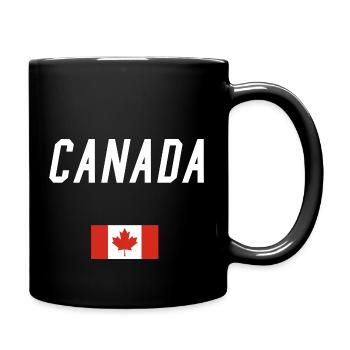 Canada - Mug uni - noir - Droite