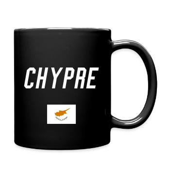 chypre - Mug uni - noir - Droite