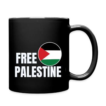 Free Palestine Support Palestine and Gaza - Mug uni - noir - Droite
