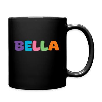 Nom - Bella - Mug uni - noir - Droite