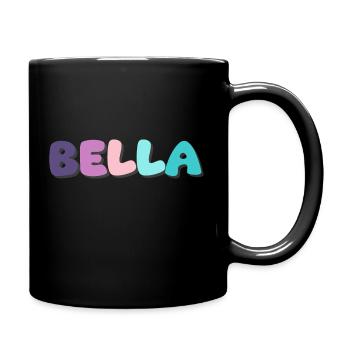 Nom - Bella - Mug uni - noir - Droite