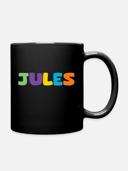 Nom - Jules - Mug uni - noir
