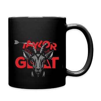 Darts Taylor Still Is The Goat - Tasse einfarbig - Schwarz - Rechts