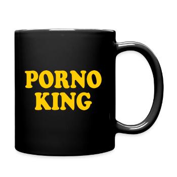 Porno king - Full Colour Mug - black - Right