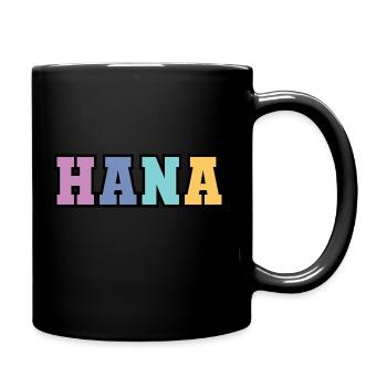 Nom - Hana - Mug uni - noir - Droite