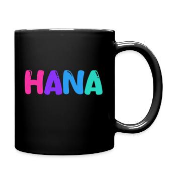 Nom - Hana - Mug uni - noir - Droite