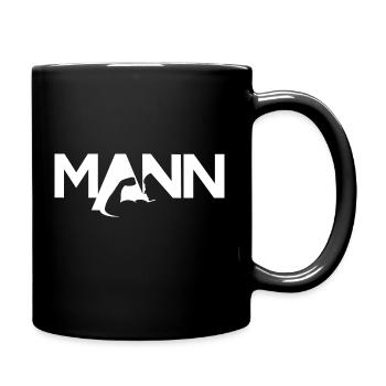 L’homme - l’homme qui peut ! - Mug uni - noir - Droite