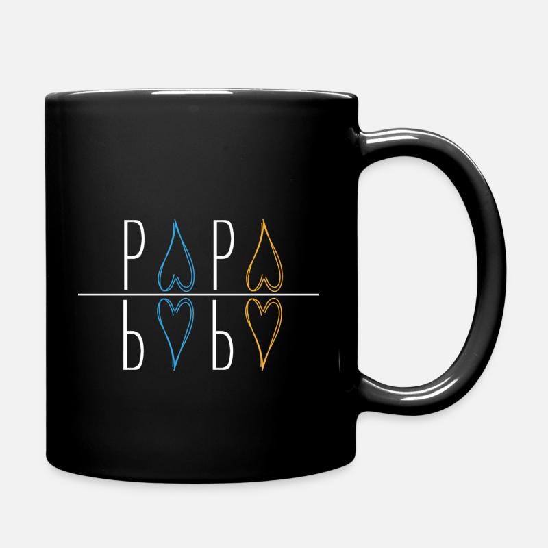 Papa - Mug uni - noir