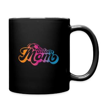 Soccer Mom Vintage - Mug uni - noir - Droite