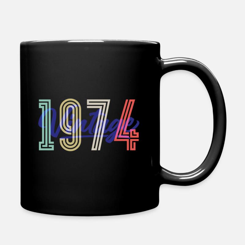 Millésime 1974 - Mug uni - noir