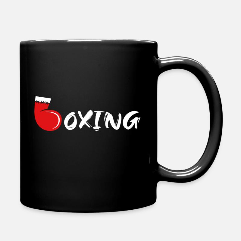 Boxing - Tasse einfarbig - Schwarz