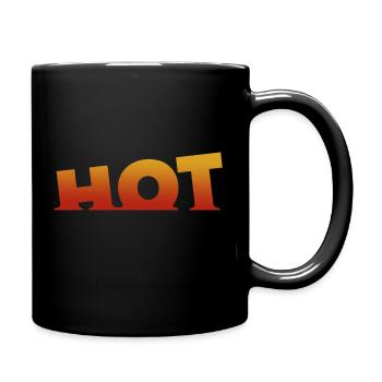 Hot - Full Colour Mug - black - Right