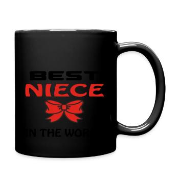 BEST NIECE IN THE WORLD - Mug uni - noir - Droite