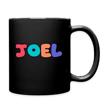 Nom - Joel - Mug uni - noir - Droite