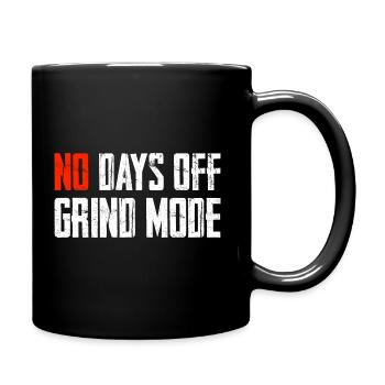 No Days Off Grind Mode - Full Colour Mug - black - Right