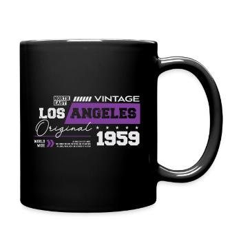 1959 Vintage Born Legend 65 Birthday - Full Colour Mug - black - Right