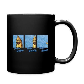 Ban Gogh - Tasse einfarbig - Schwarz - Rechts