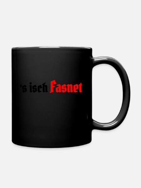 s isch fasnet 2025 - Tasse einfarbig - Schwarz