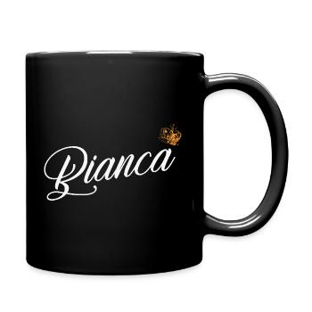 Bianca Custom Name for Women Kids Toddlers - - Full Colour Mug - black - Right