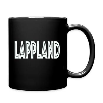 Landscapes Lapland - Full Colour Mug - black - Right