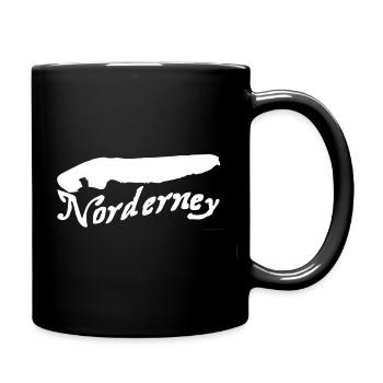 Norderney Tattoo - Full Colour Mug - black - Right