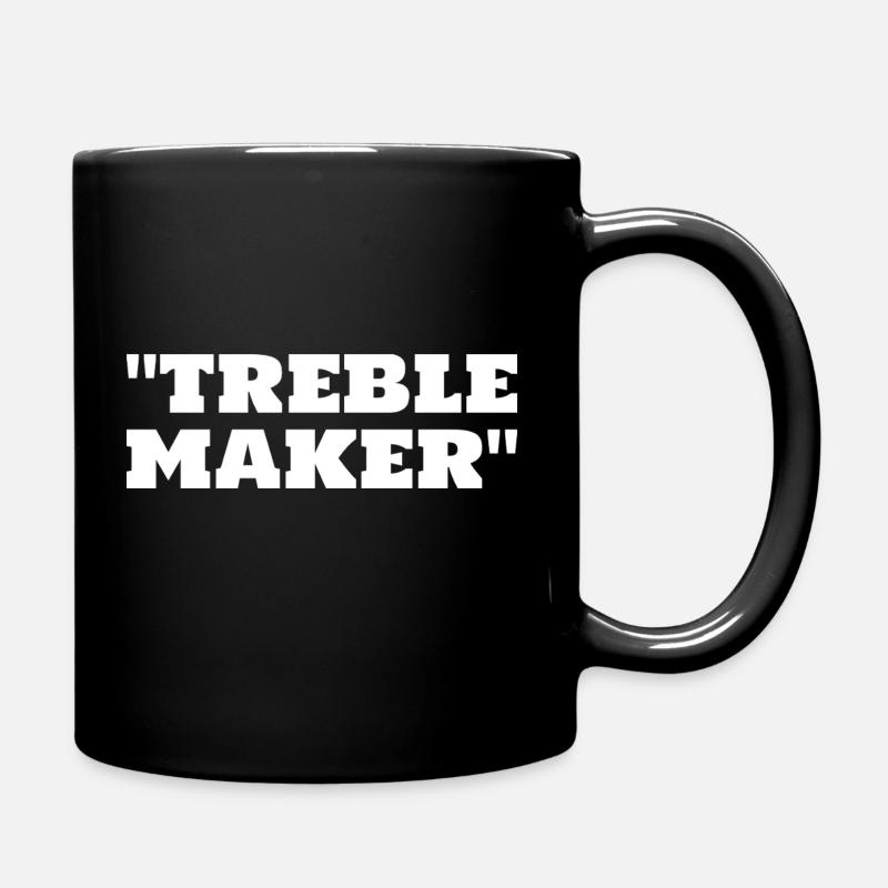 Treble maker for golfers - Full Colour Mug - black
