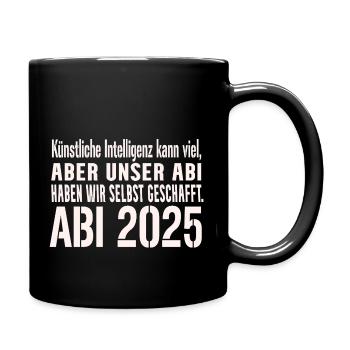 Abi KI Dicton 2025 - Mug uni - noir - Droite