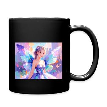 FineFee - Tasse einfarbig - Schwarz - Rechts
