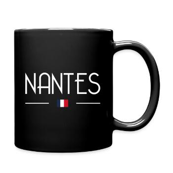 Nantes - Tasse einfarbig - Schwarz - Rechts