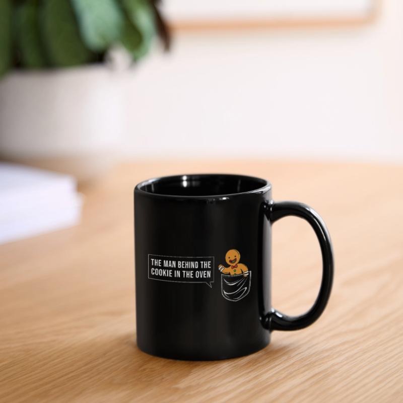 Werdender Papa werdende Väter Tasse einfarbig