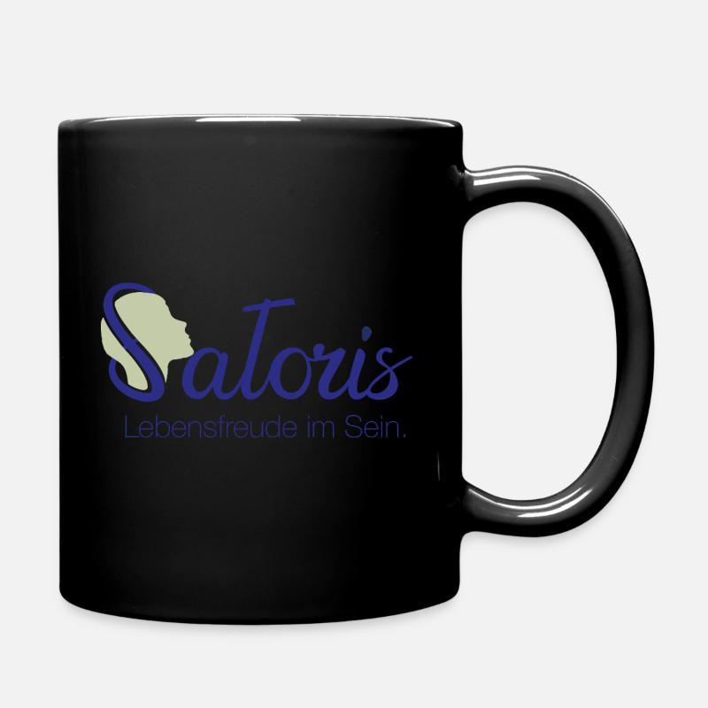 Satoris logo, la marque des personnes conscientes - Mug uni - noir