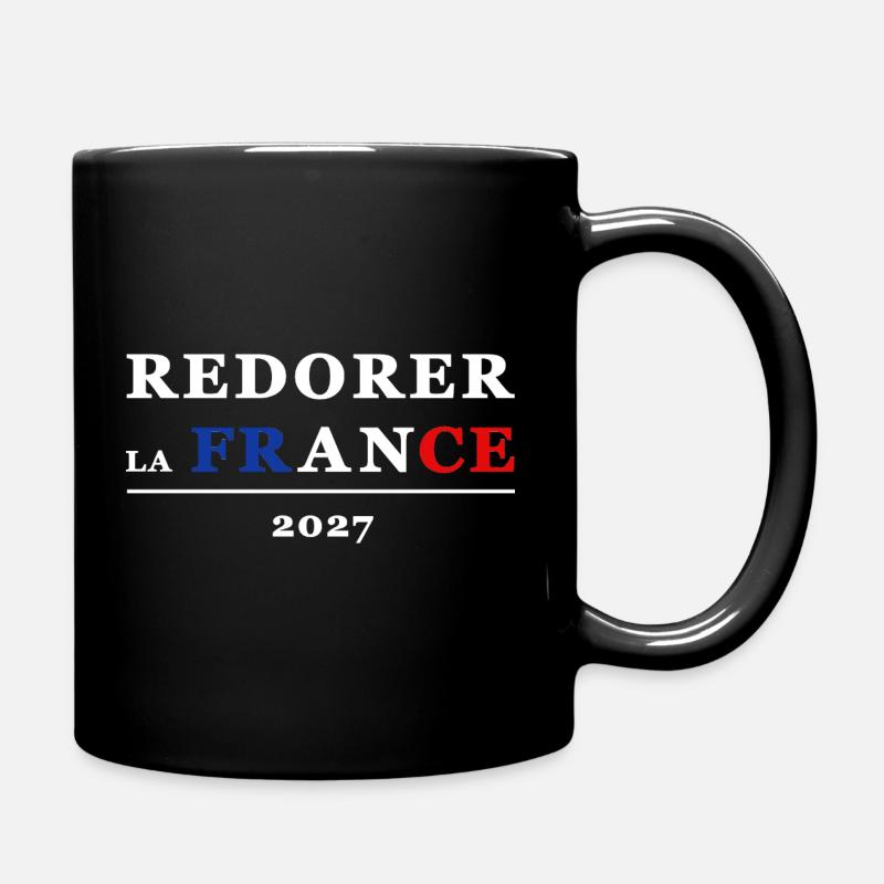 RESTORING FRANCE 2 - Full Colour Mug - black