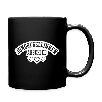 Filles au cœur de la fête de jeune fille - Mug uni - noir - Droite