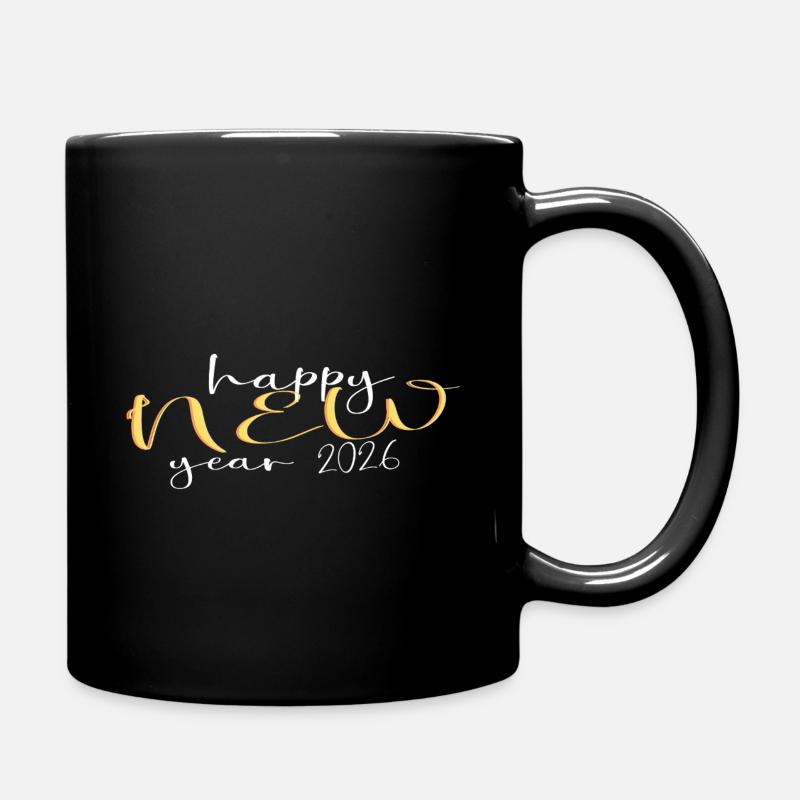 Happy New Year 2026 - Mug uni - noir