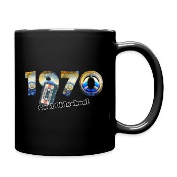 Vintage rétro des années 1970 – Cassette – Cool Olds - Mug uni - noir - Droite